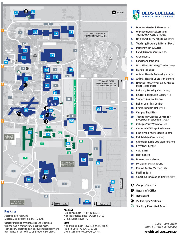 Campus Map Campus Map Front Side
