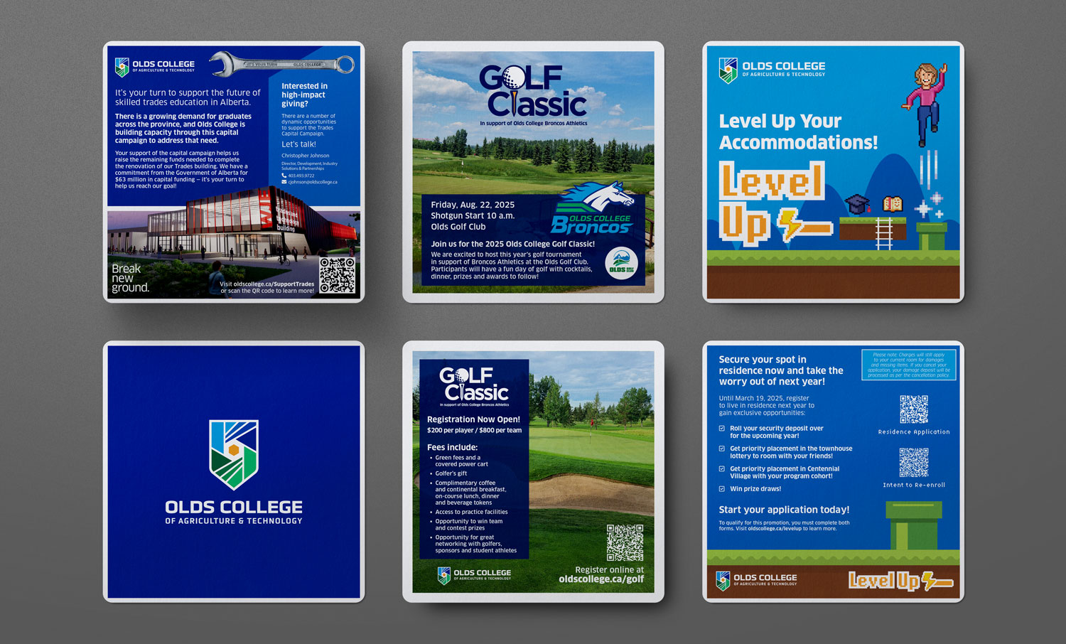 A series of postcards designed by Josh Squire.